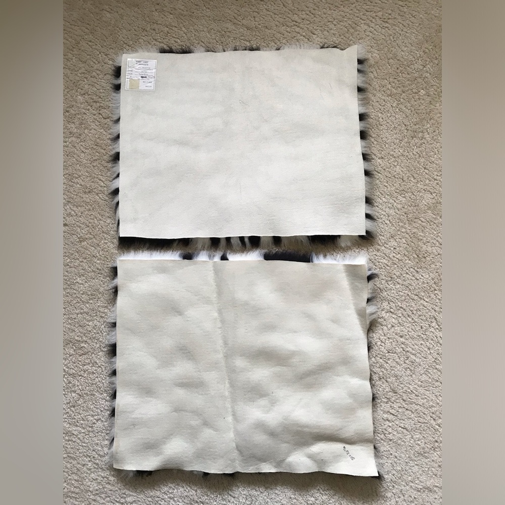 Fur Collection Zebra Rug Set - Picture 2 of 4